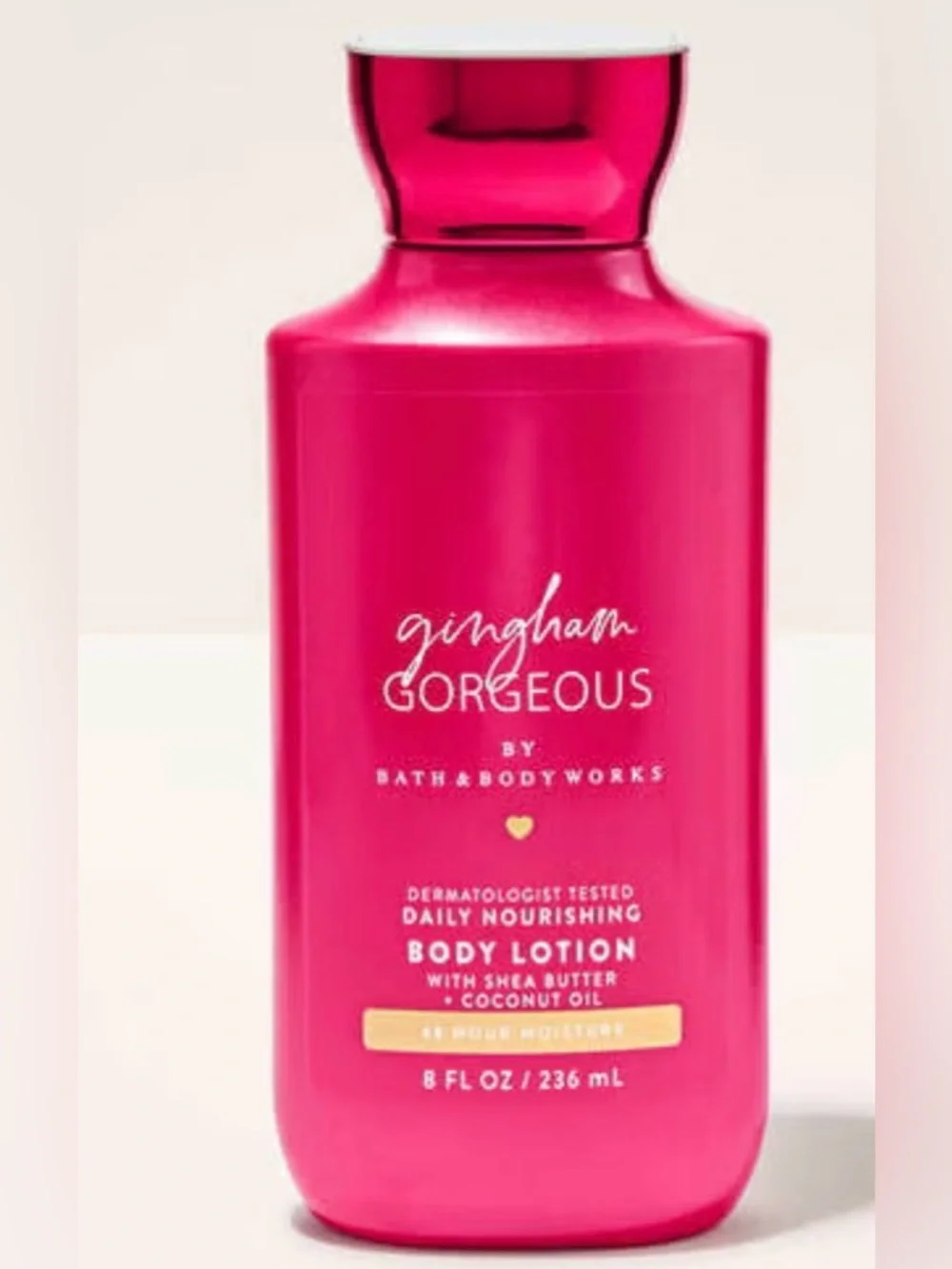 BATH & BODY WORKS GINGHAM GORGEOUS BODY LOTION